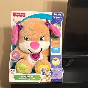 Fisher-Price Laugh & Learn Smart Stages Sis - Pink and Tan
